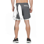 Load image into Gallery viewer, Men's Workout Shorts with Towel Loop