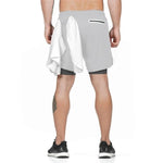 Load image into Gallery viewer, Men's Workout Shorts with Towel Loop